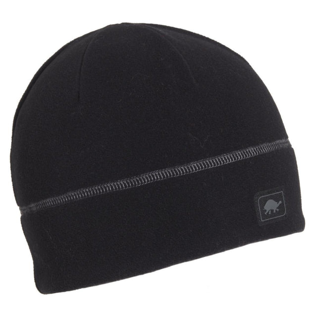 Turtle Fur Micro Fur Fleece Beanie Black