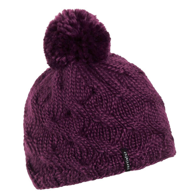 Turtle Fur Merino Wool Wave on Wave Purple