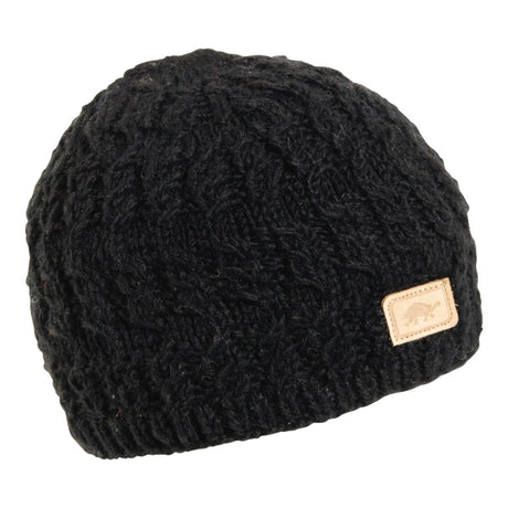 Turtle Fur Nepal Handmade Wool Mika Black