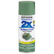 RUST-OLEUM 12 OZ Painter's Touch 2X Ultra Cover Satin Spray Paint - Satin Moss Green MOSS_GREEN