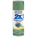 RUST-OLEUM 12 OZ Painter's Touch 2X Ultra Cover Satin Spray Paint - Satin Moss Green MOSS_GREEN