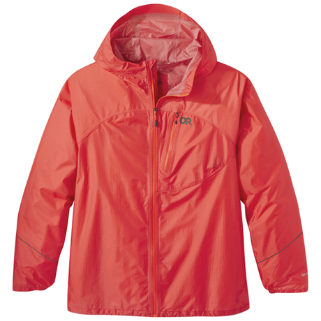 Outdoor Research Women's Helium Rain Jacket - Plus Sunset