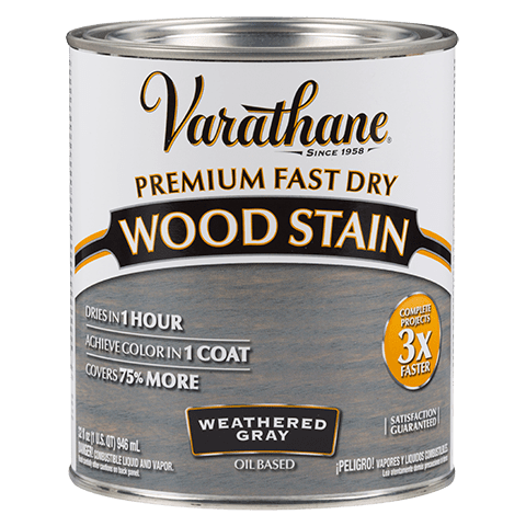 VARATHANE QT Fast Dry - Stain Weathered Gray WEATHERED_GRAY