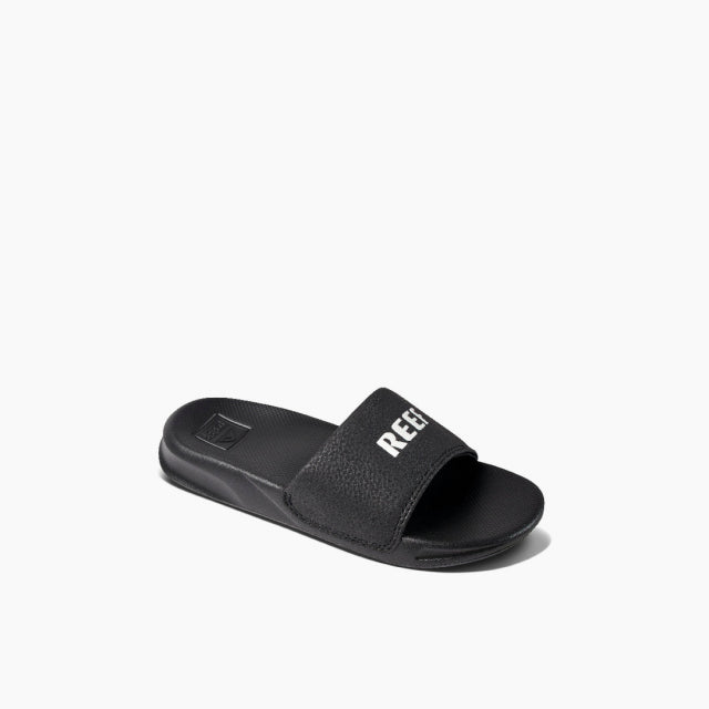 Reef Boy's Kids One Slide Reef Black/White