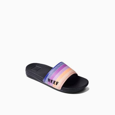 Reef Women's One Slide Retro Stripes