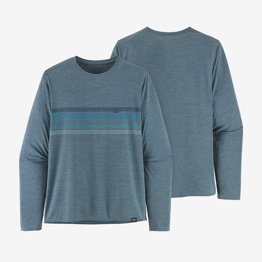 Patagonia Men's Long Sleeve Cap Cool Daily Graphic Shirt Llrs/ltplumegryxdye