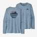 Patagonia Women's Long Sleeve Cap Cool Daily Graphic Shirt Skylnstncl/steamblu