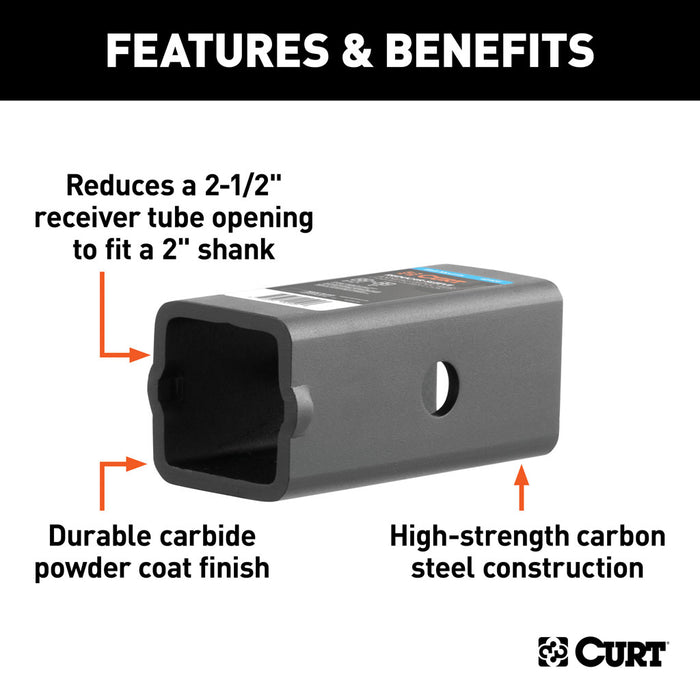 Curt Manufacturing Reducer Sleeve