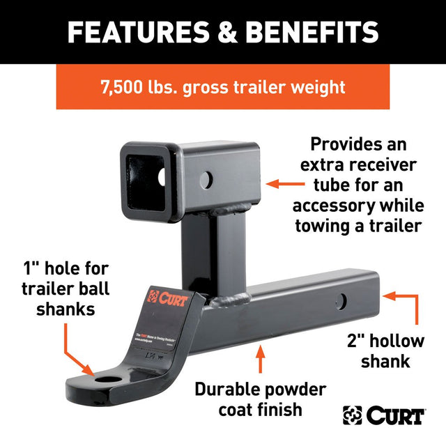 Curt Manufacturing Multi-Use Ball Mount