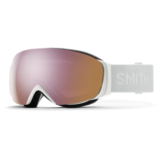 Smith Optics I/O MAG S White Vapor - ChromaPop Everyday Rose Gold Mirror