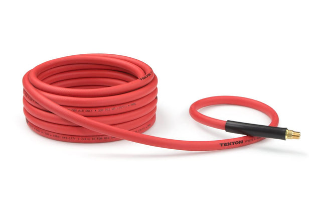 Tekton 3/8 Inch I.D. x 25 Foot Hybrid Air Hose (300 PSI)