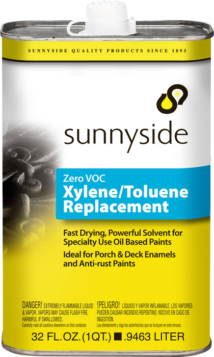 SUNNYSIDE Xylene/Toluene Replacement Zero VOC - QUART QT