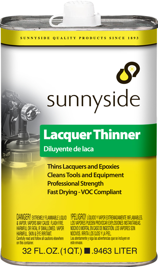 SUNNYSIDE Lacquer Thinner - QUART 1QT