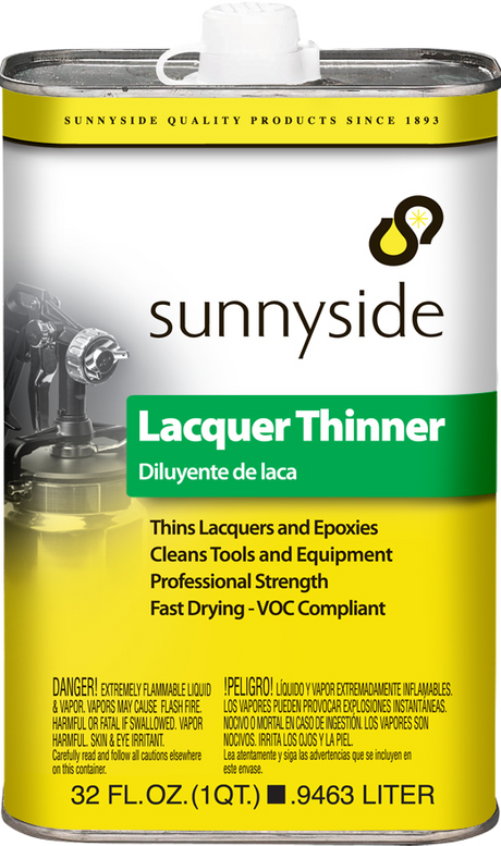 SUNNYSIDE Lacquer Thinner - QUART 1QT