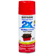 RUST-OLEUM 12 OZ Painter's Touch 2X Ultra Cover Satin Spray Paint - Satin Apple Red APPLE_RED /  / SATIN