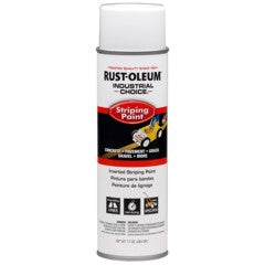 RUST-OLEUM 18OZ Industrial Choice S1600 System Inverted Striping Paint - White WHITE