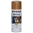 RUST-OLEUM 12 OZ Stops Rust Metallic Spray Paint - Antique Brass ANTIQUE_BRASS