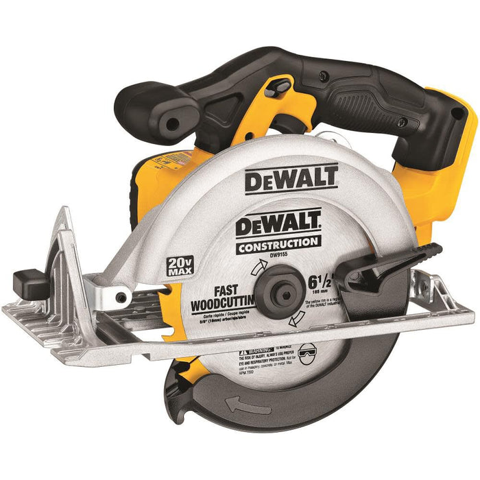 Dewalt 20V MAX 6-1/2 in. Circular Saw (Tool Only) / 20V