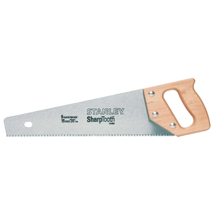 Stanley Tools SharpTooth 15 in. Carbon Steel Specialty Hand Saw