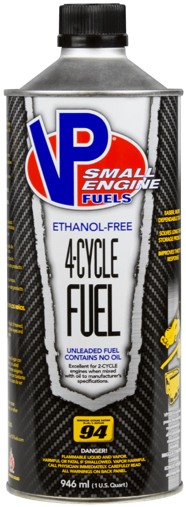 Vp Racing 4-cycle Fuel: 94 Octane Ethanol-free Small Engine Fuel - Quart