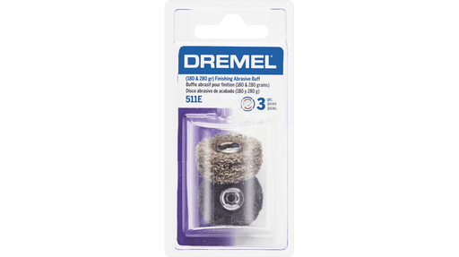Dremel 800E EZ Lock Finishing Abrasive Buff, 2 pack