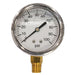 Fimco Pressure Gauge 0-100 PSI 2-1/2in, Liquid Filled