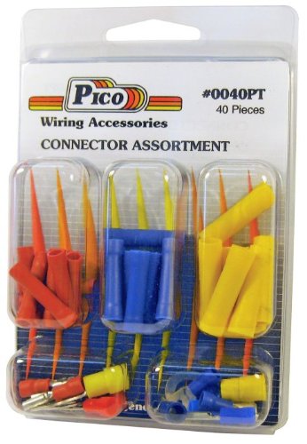 Pico Butt Connector and Assorted Terminal Kit, 40pcs