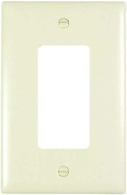 Pass & Seymour 1 Gang Wall Plate with Decorator Opening, Light Almond ALMOND