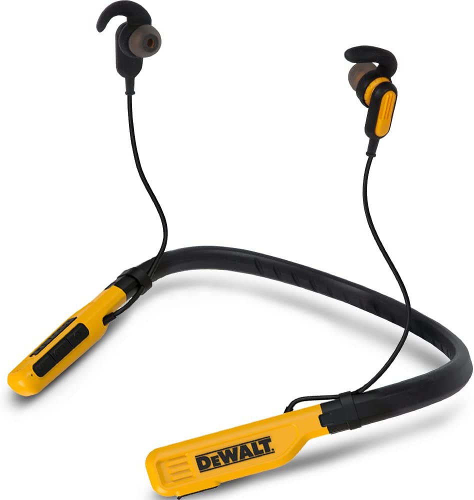 Dewalt Jobsite PRO Wireless Bluetooth Neckband Headphones