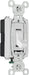 Pass & Seymour 15A 120/277V Commercial Single Pole Toggle, White WHITE / 20A