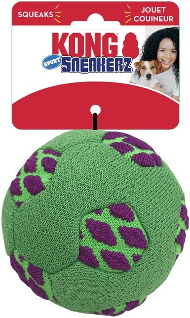 Kong Sneakerz Sport Soccer Ball Dog Toy