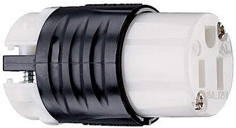 Pass & Seymour 15A 125V Straight Blade Connector, Extra Hard Use