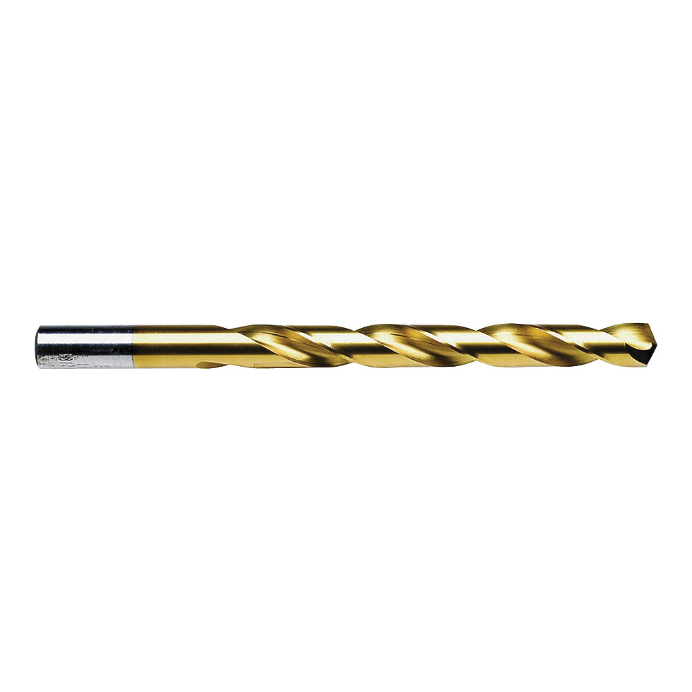 IRWIN INDUSTRIAL TOOL Titanium Nitride Coated HSS Jobber Length Bit 13/32 in.