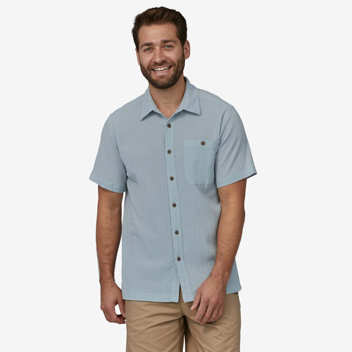 Patagonia Men's A/c Shirt Steam blue