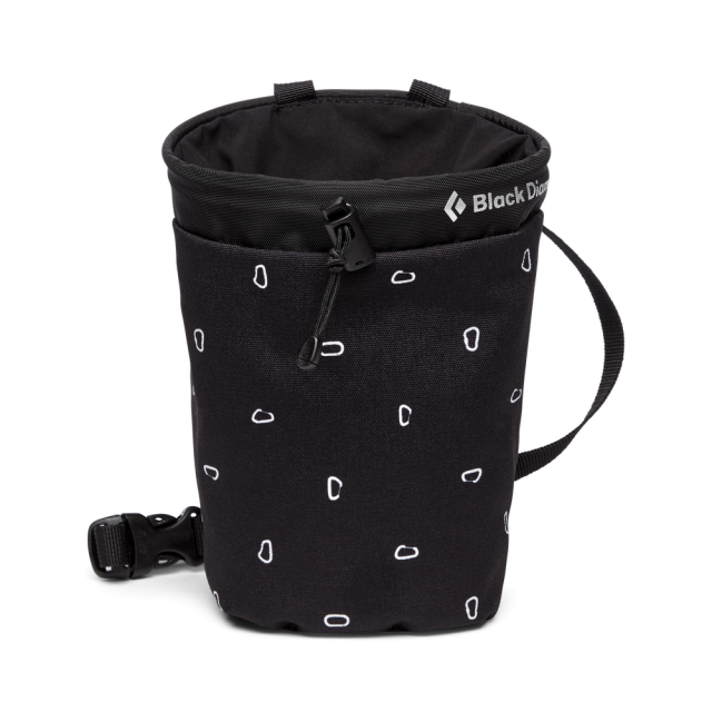 Black Diamond Gym Chalk Bag Black Biner Print