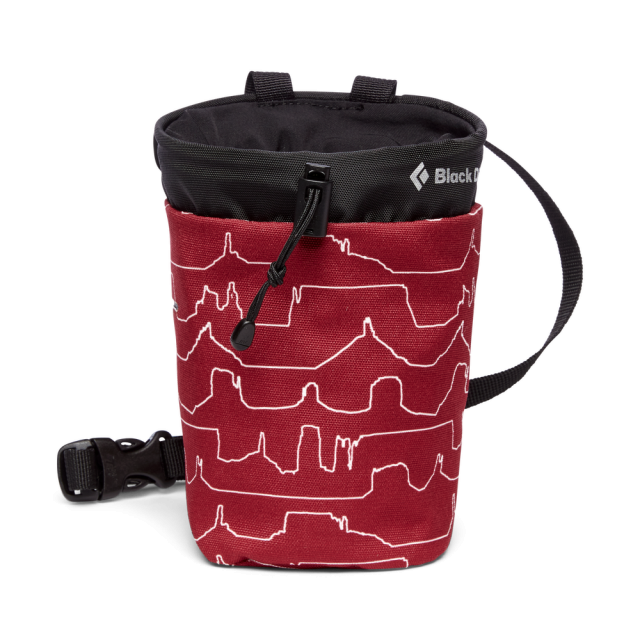 Black Diamond Gym Chalk Bag Desert Print