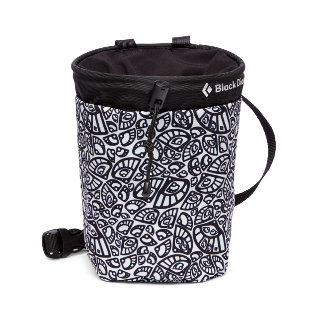 Black Diamond Gym Chalk Bag Cam Lobe Print