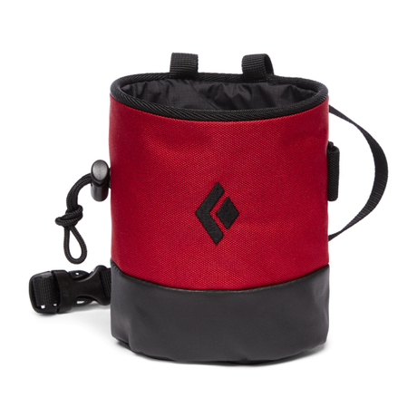 Black Diamond Mojo Zip Chalk Bag Vermilion