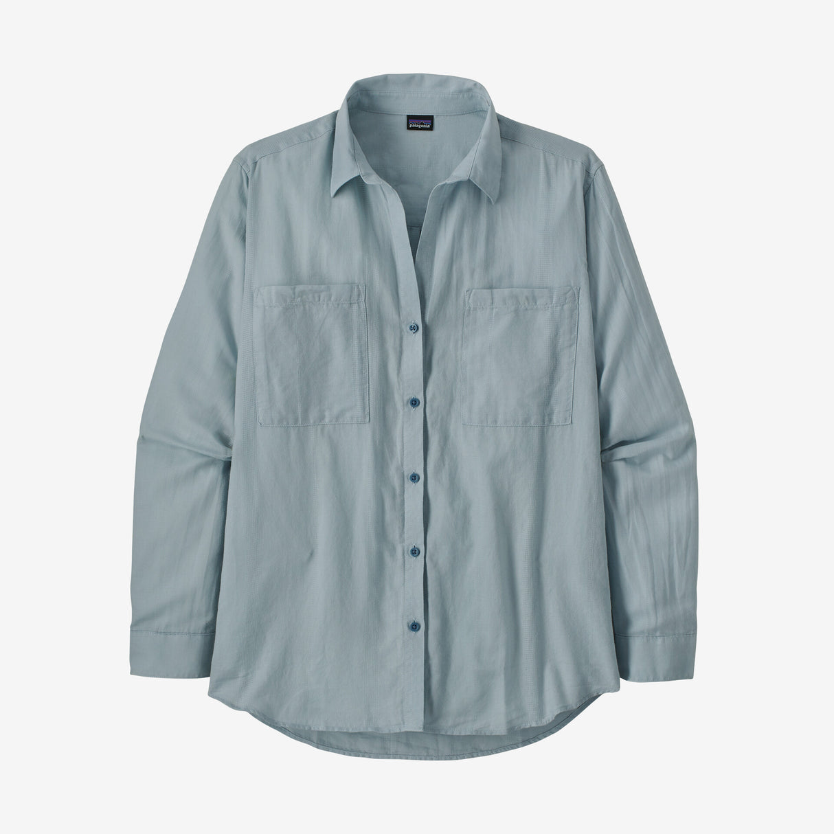 Patagonia Women's Lightweight A/c Buttondown Freshbreeze/steamblu