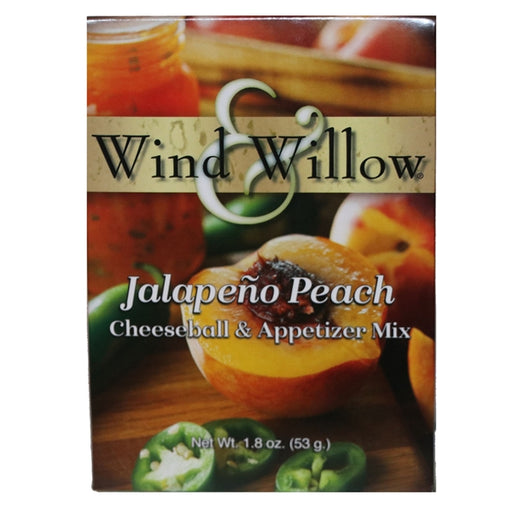 Wind and Willow Jalapeno Peach Cheeseball & Appetizer Mix JALAPENO_PEACH