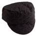 Forney Quilted Black Skull Cap, Size 7