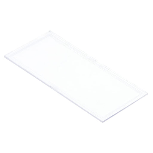 Forney Cover Lens, Clear Plastic, 2 in x 4-1/4 in CLEARPLASTIC / 2X4.5