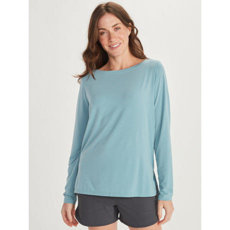 ExOfficio Women's BugsAway Wanderlux LS moke Blue / S