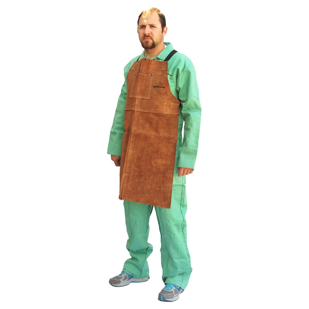 Forney Welding Apron, Weld-Rite Bib-Style
