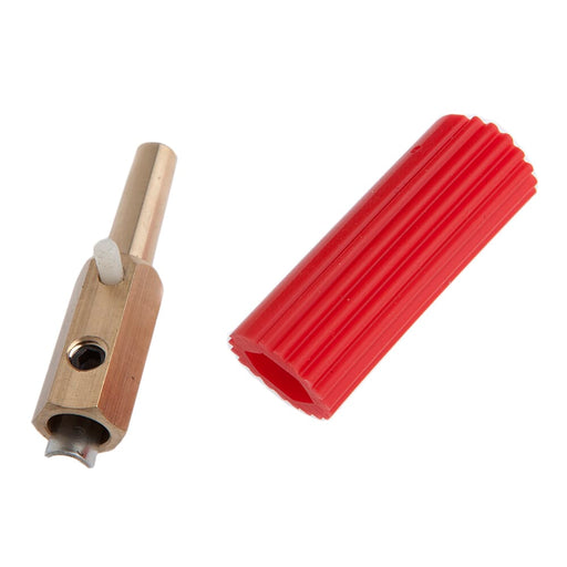 Forney Sure Grip Plug (Regular), Male (32481) RED/SILVER