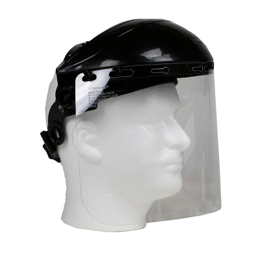 Forney Face Shield with Ratchet-Type Headgear, Clear CLEAR