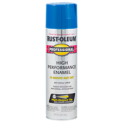 PROFESSIONAL 15 OZ High Performance Enamel Spray - Safety Blue SAFETY_BLUE