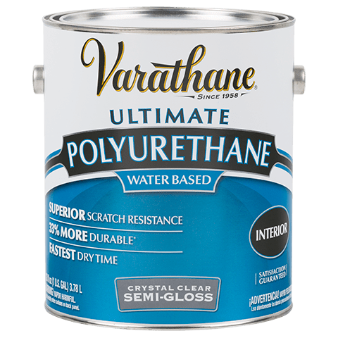 VARATHANE GAL Ultimate Polyurethane Water Based - Semi-Gloss