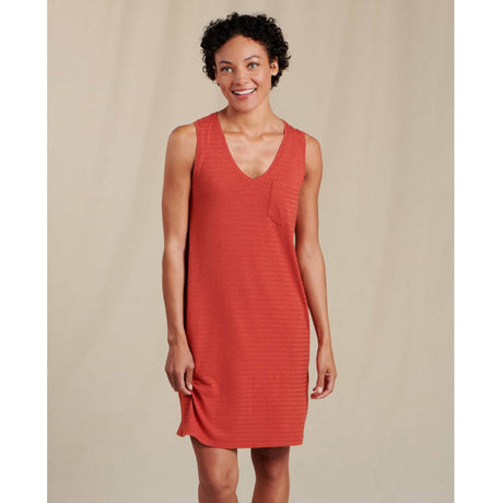 Toad & Co Women's Grom Tank Dress Brick