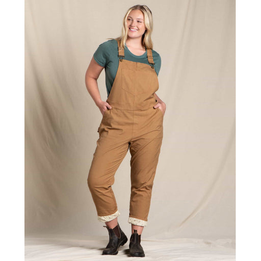 Toad & Co Women's Bramble Flannel Lined Overall Tabac
